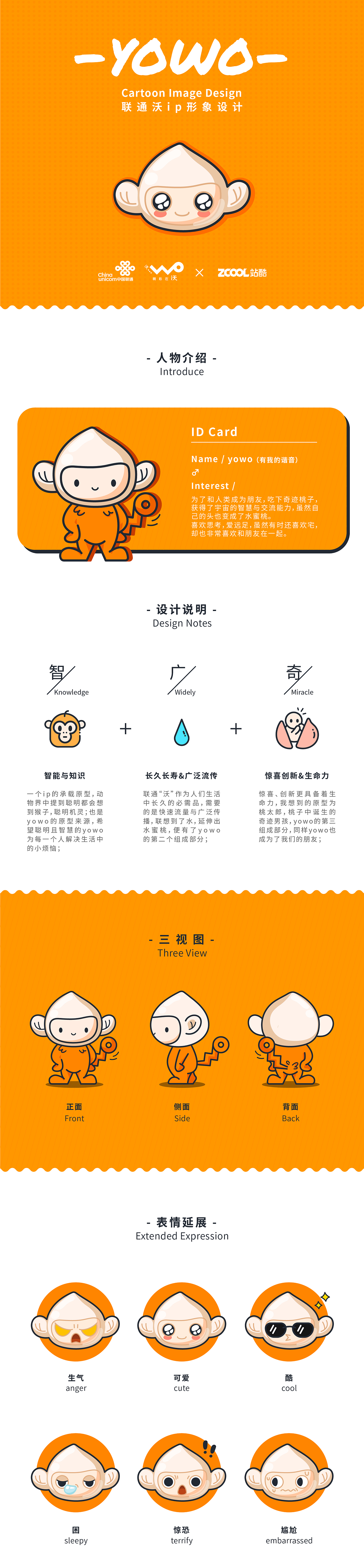 中国联通&quot;沃&quot;品牌ip形象设计