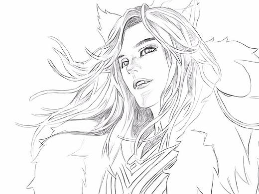 王者荣耀/李白/千年之狐