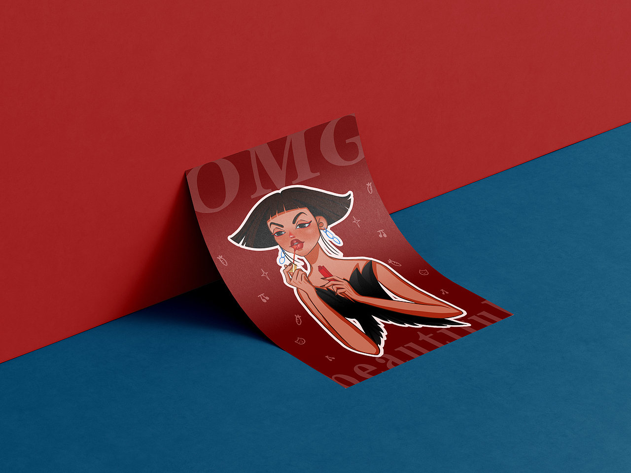 欧式美妆产品（图ZMjg1NTczMDQ0） - 商业插画 - 站酷设计师插画师年年原创素材 - 站酷ZCOOL