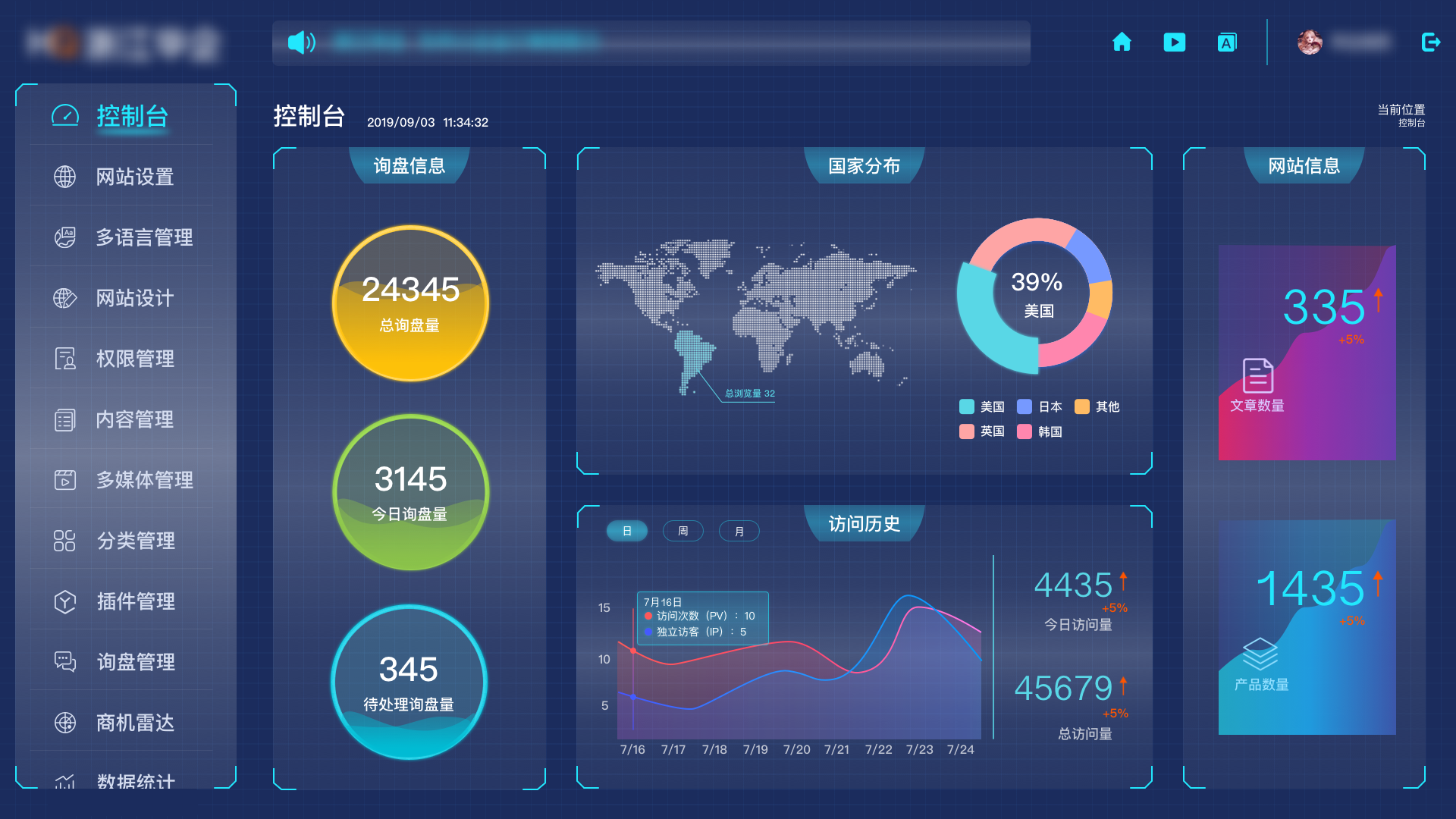 后台管理系统|ui|软件界面|娜娜米nnnnnn - 原创作品 - 站酷 (zcool)