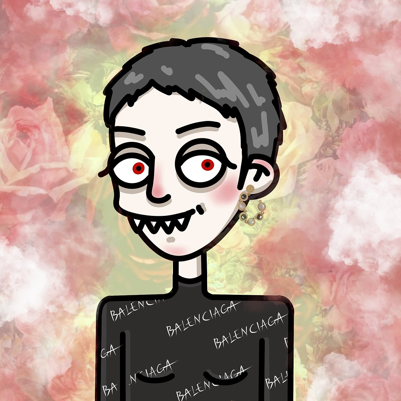 《红眼病百人斩斩斩》（图ZMjcxOTE1MTcy） - 艺术插画 - 站酷设计师毛毛毛毛密密麻麻原创素材 - 站酷ZCOOL