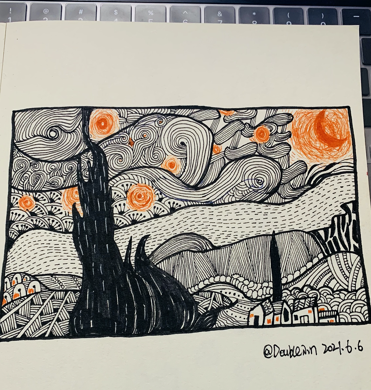 2021手绘练习（图ZMjY3NDAzNzEy） - 创作习作 - 站酷设计师千与喵原创素材 - 站酷ZCOOL