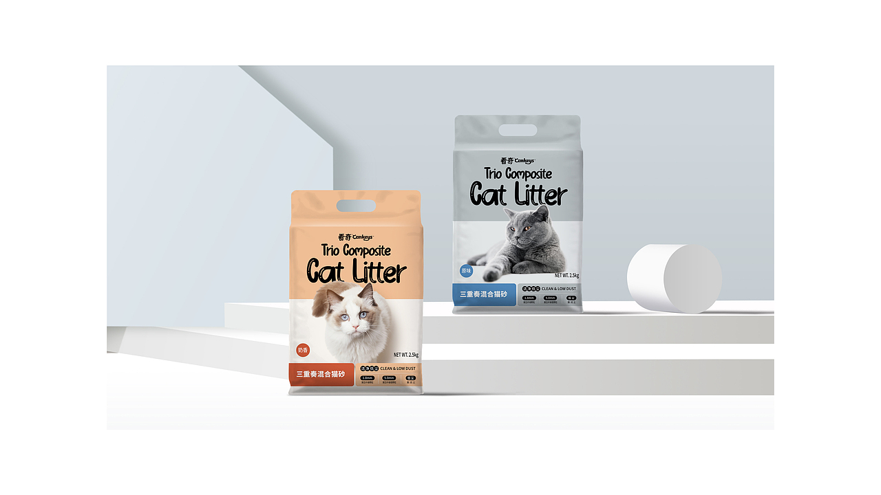 猫砂包装设计（图ZMjcxMDA3MjEy） - 包装 - 站酷设计师luke789原创素材 - 站酷ZCOOL