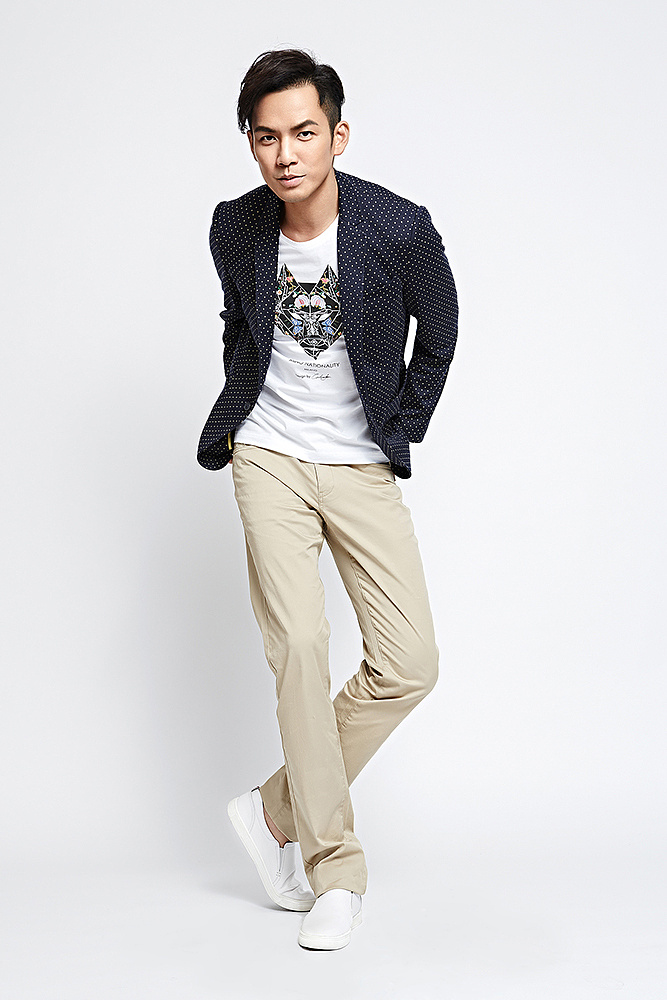 钟汉良七匹狼形象代言宣传图 钟汉良