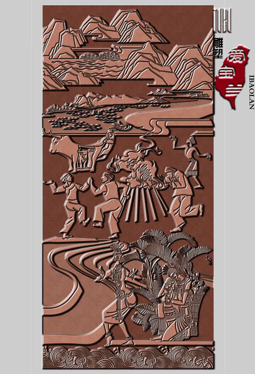 浮雕文化柱了解一下|纯艺术|雕塑|雕塑_浮雕设计师_原创作品-站酷