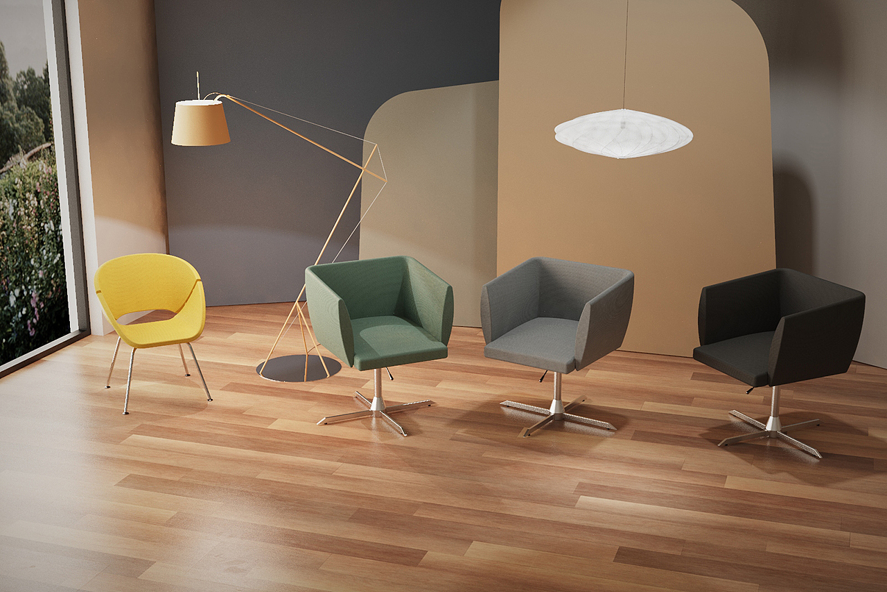 练习 013 沙发椅 休闲 场景（图ZMTUzNjY1MzA0） - 生活用品 - 站酷设计师TakeTime原创素材 - 站酷ZCOOL