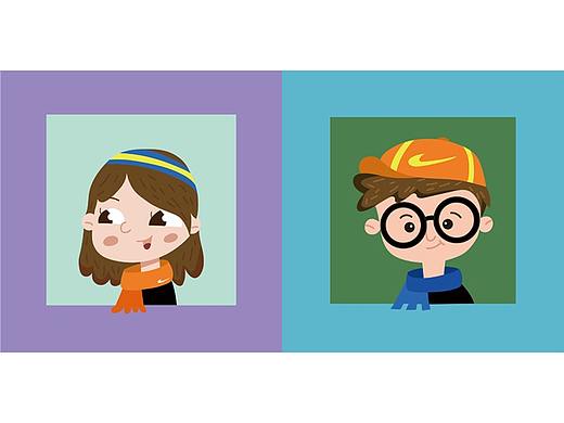 Q版頭像-插畫練習（個人主頁-ZNDQxNzgxNjA=） - 創(chuàng)作習作 - 站酷設計師Afannn原創(chuàng)素材 - 站酷ZCOOL