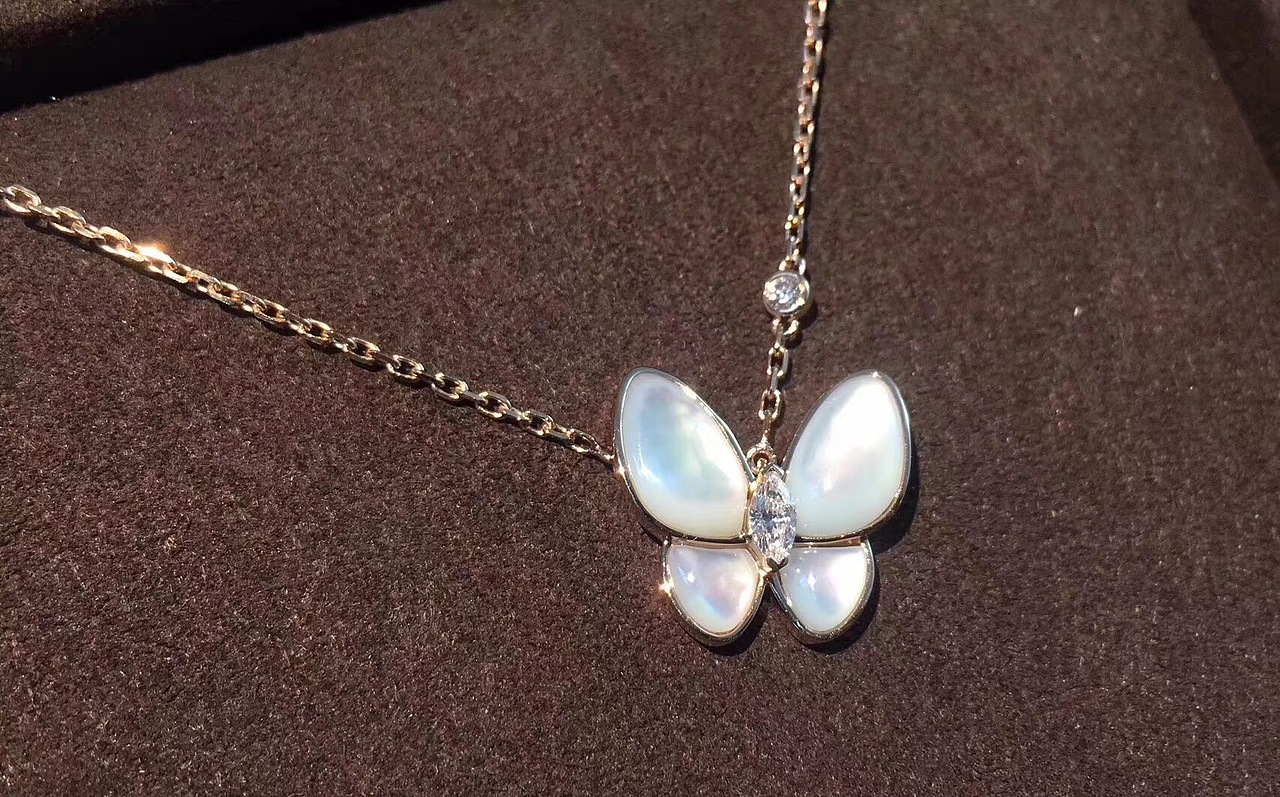 梵克雅宝蝴蝶项链价格|梵克雅宝蝴蝶项链多少钱 飞啊~