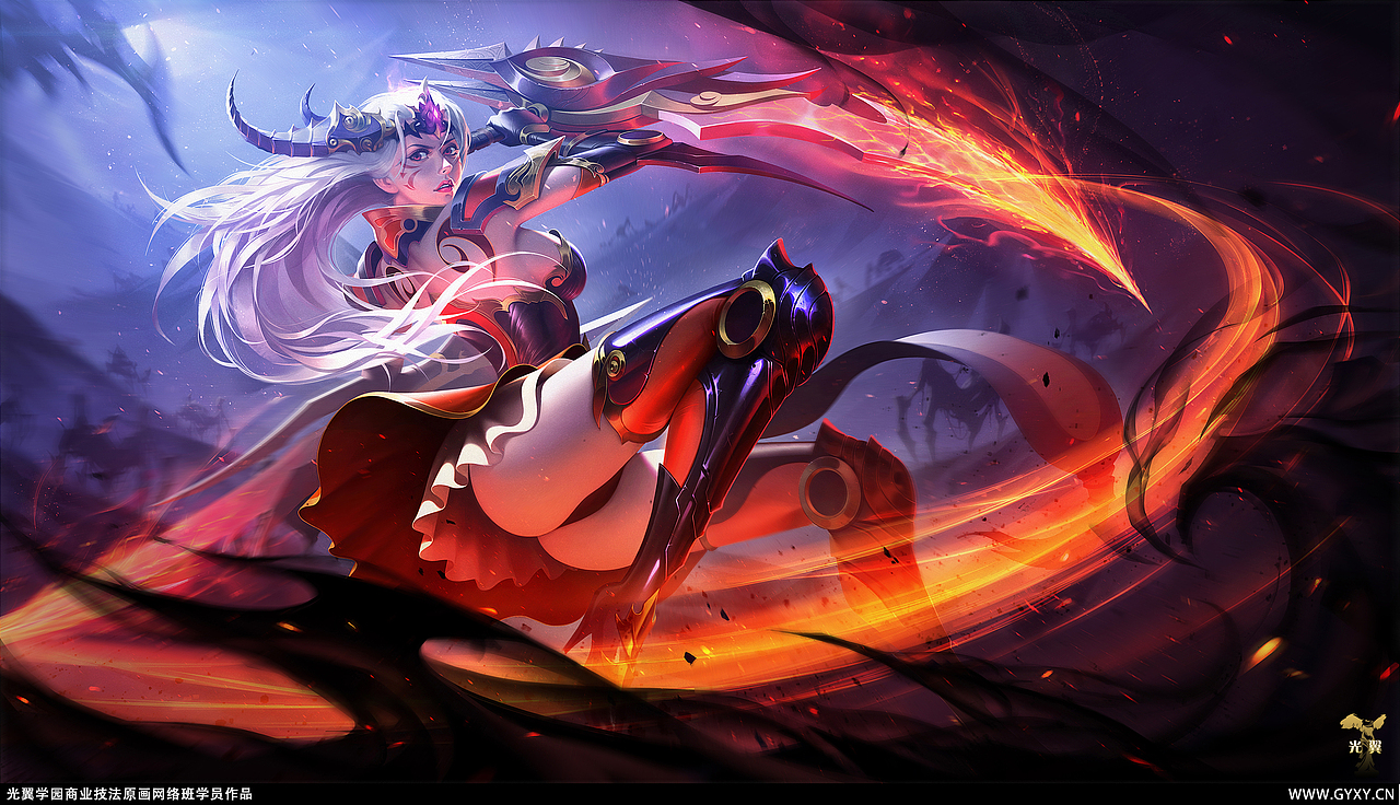 商业技法班往期优秀作品合集第三弹（图ZMjMyMTU4Mzk2） - 游戏原画 - 站酷设计师光翼学园原创素材 - 站酷ZCOOL