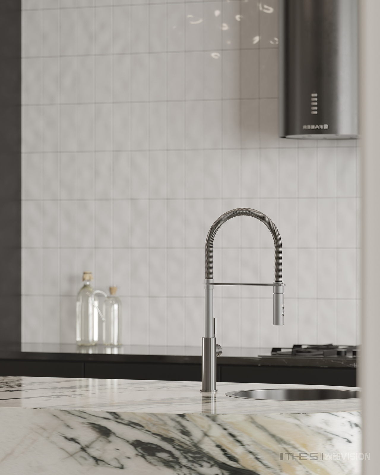 法式现代主义 铁蛋和翠花得新居 一层（图ZMjgxOTIzMjUy） - 家装设计 - 站酷设计师霸都THES原创素材 - 站酷ZCOOL