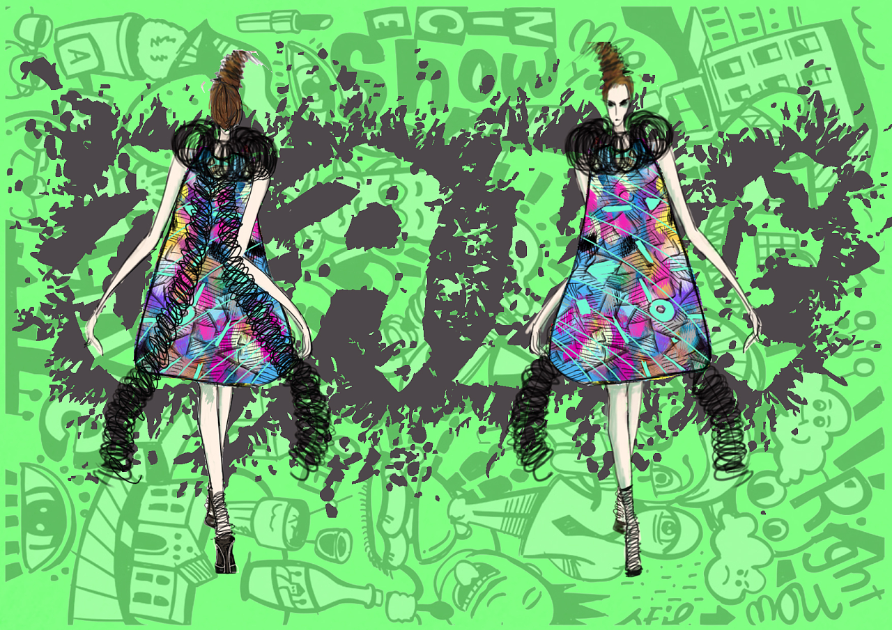 涂鸦社区|服装|面料/印花|vvvicat - 原创作品 - 站酷 (zcool)