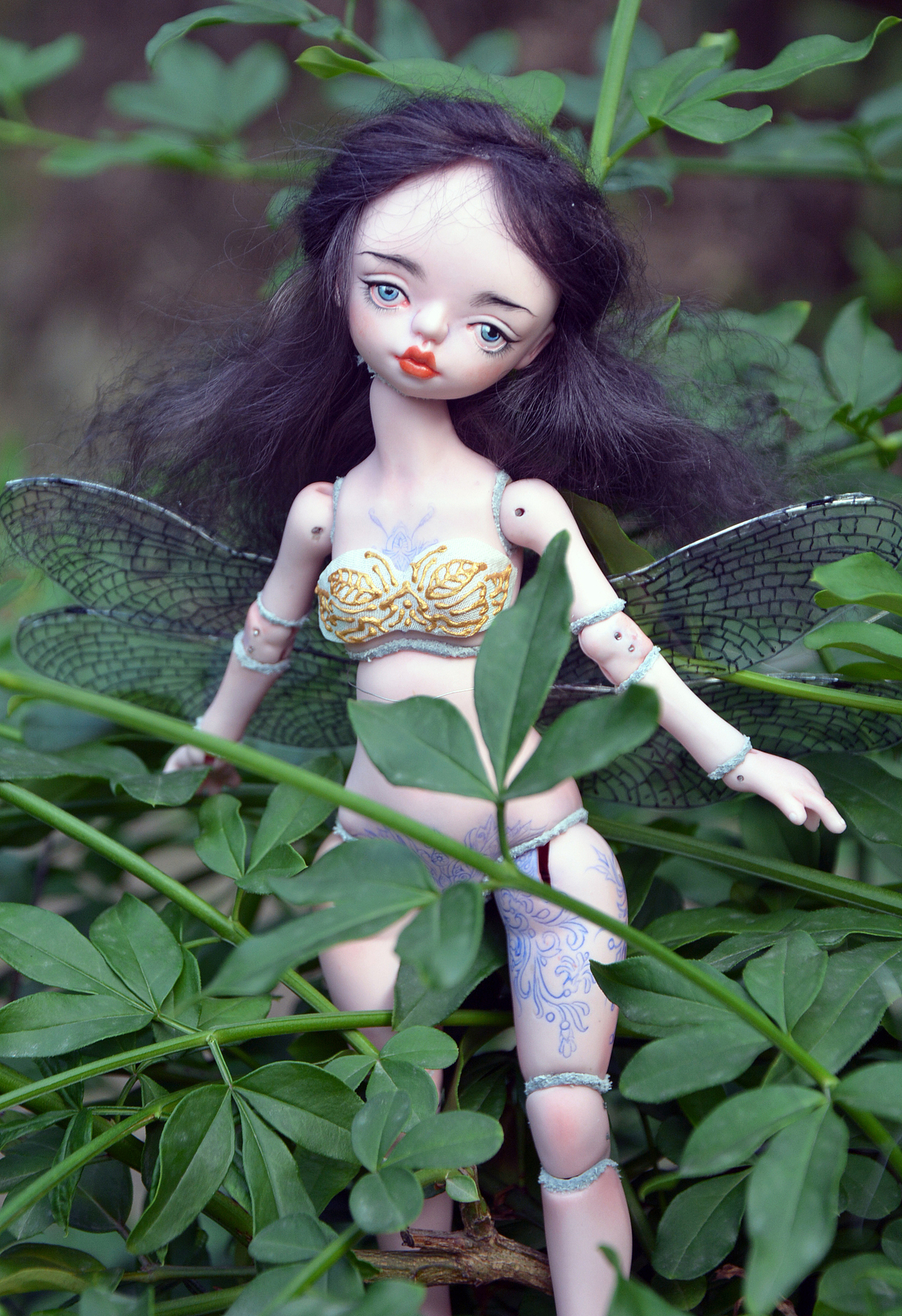 bjd 球形关节人偶 (自制陶瓷娃娃 25厘米)
