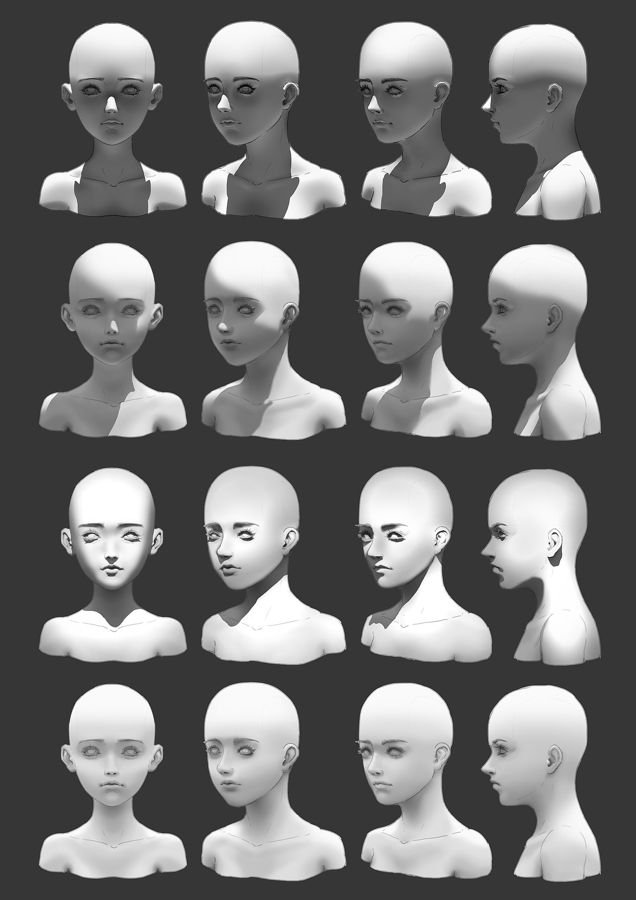 之前的一个头像打光练习 ​​​​（图ZMjY1NjI4NjQw） - 创作习作 - 站酷设计师战神3原创素材 - 站酷ZCOOL