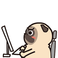 微信表情包设计丨狗石榴的日常