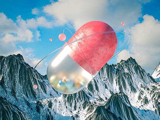 C4D-抽象概念渲染