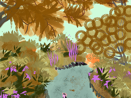 自我的世界（個人主頁-ZNTU5NDY3NTY=） - 商業(yè)插畫 - 站酷設(shè)計師河豚不胖插畫師原創(chuàng)素材 - 站酷ZCOOL