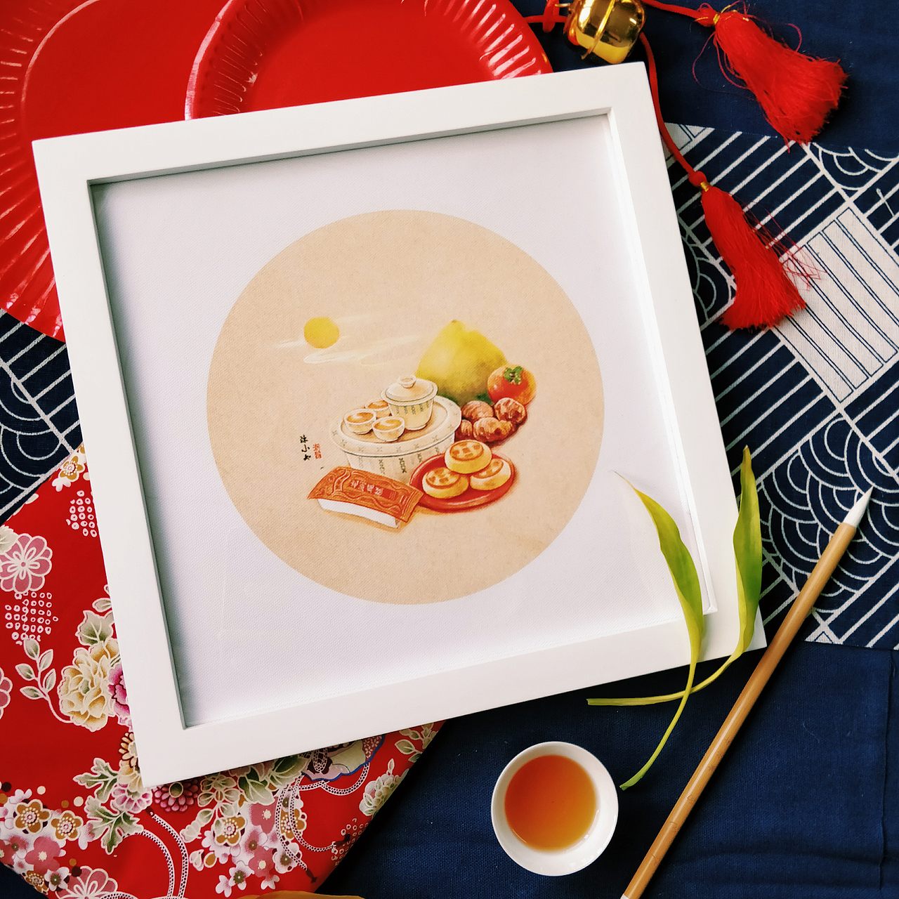 潮汕时节食俗插画（图ZMTE1Mzg5Nzcy） - 商业插画 - 站酷设计师陳小如绘原创素材 - 站酷ZCOOL