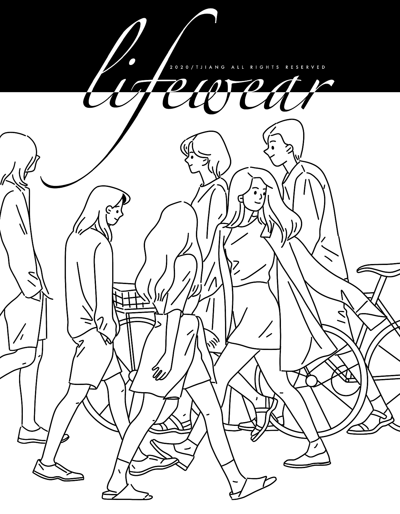 那些人 日涂卡（图ZMTk1OTU0MDI4） - 创作习作 - 站酷设计师TJIANG原创素材 - 站酷ZCOOL