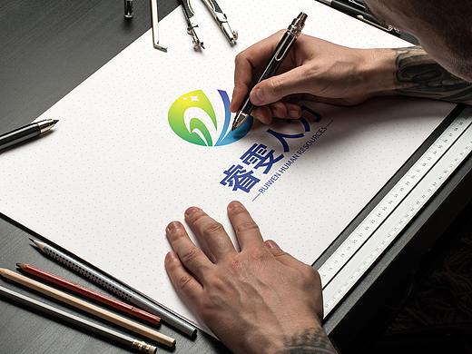 原创企业LOGO设计之睿雯人力