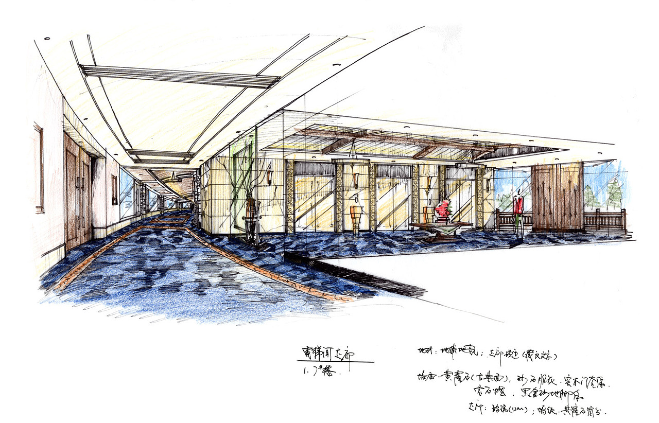 Genesis未建成设计--第九寨手绘方案（图ZMzQzNjcxMzI=） - 建筑设计 - 站酷设计师designGlenn原创素材 - 站酷ZCOOL
