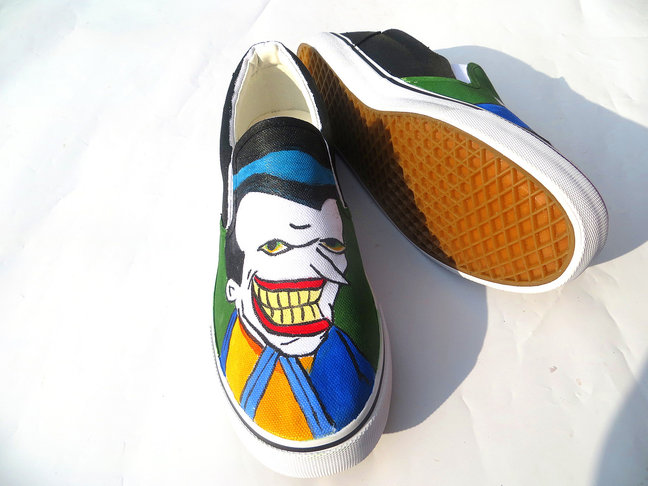 纯手绘 个性来图定制 手绘鞋