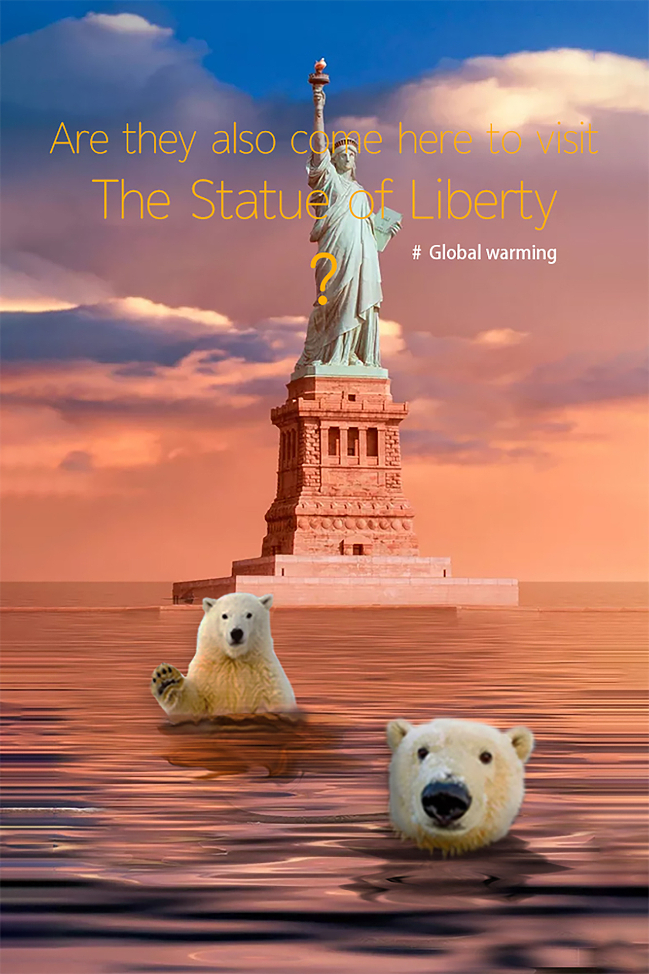 保护环境主题海报