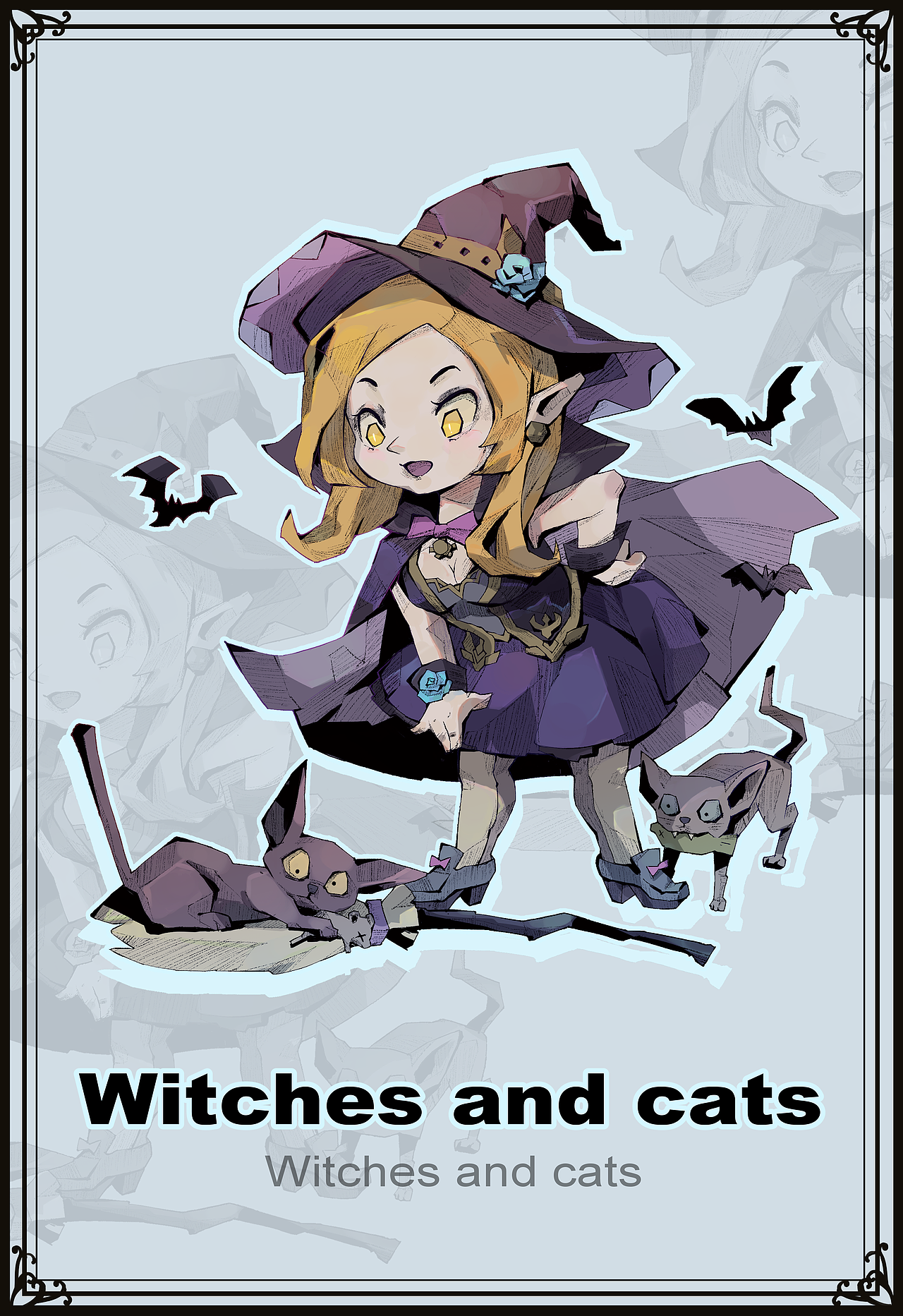 魔法精靈的世界（圖ZMjg1ODMyMzEy） - 游戲原畫(huà) - 站酷設(shè)計(jì)師羅衣葉葉beimi原創(chuàng)素材 - 站酷ZCOOL