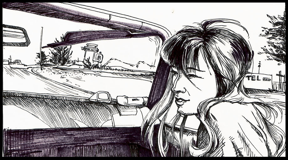 看电影画速写（图ZOTUyMTg3Mg==） - 绘画 - 站酷设计师小尼尔森原创素材 - 站酷ZCOOL