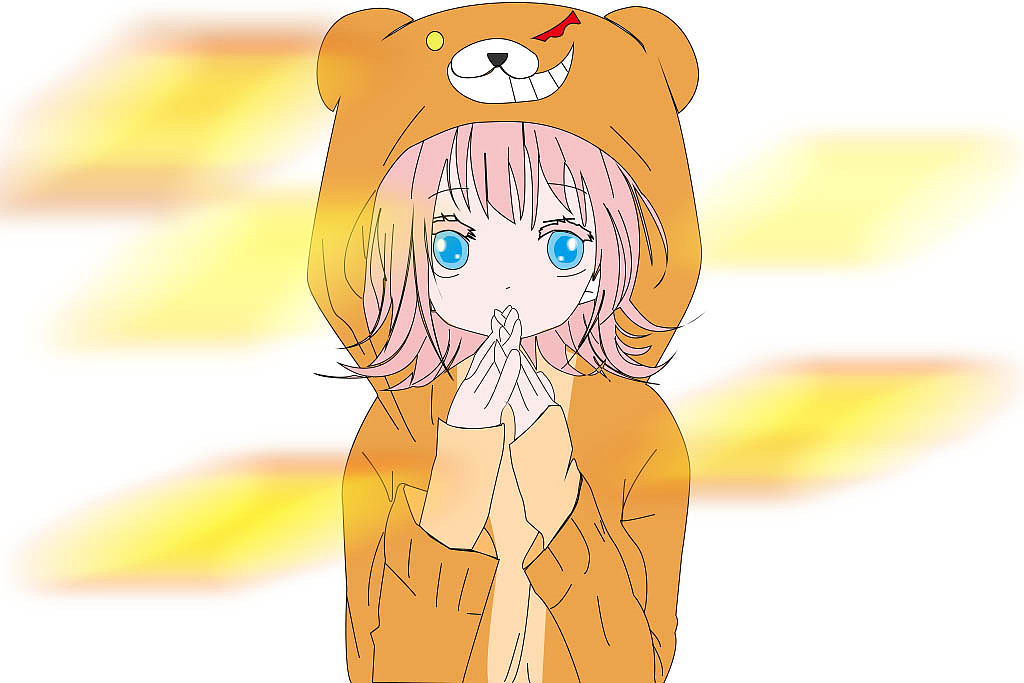 卡通人物PS上色