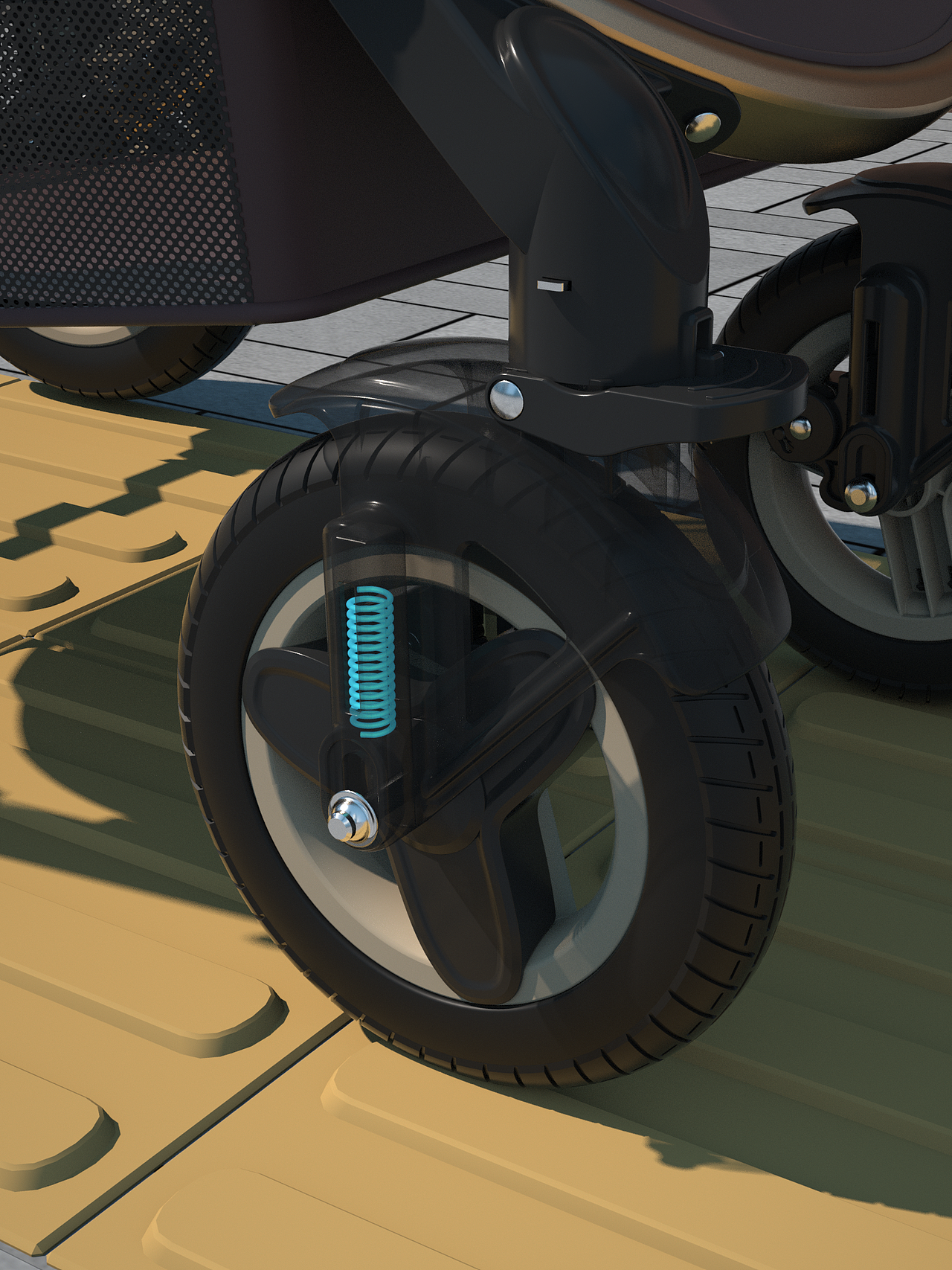 婴儿推车视频 三维展示视频/主图视频/电商视频