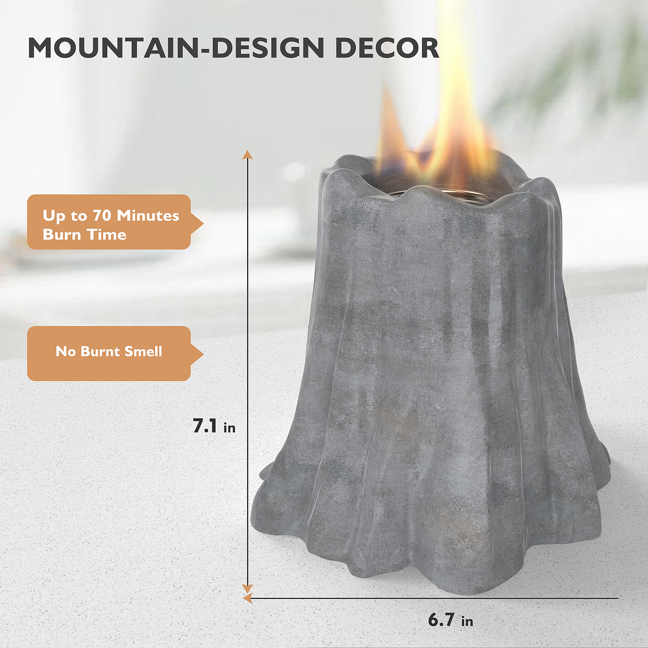 亚马逊电商-桌面壁炉套图