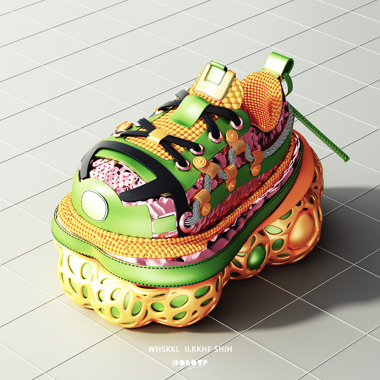 CREATIVE 3D CONCEPT SHOES【创意3D概念鞋】（图ZMzA5ODYxODU2） - 产品 - 站酷设计师某童鞋原创素材 - 站酷ZCOOL
