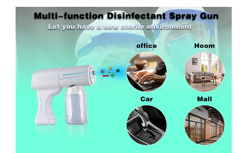 跨境电商图,消毒枪