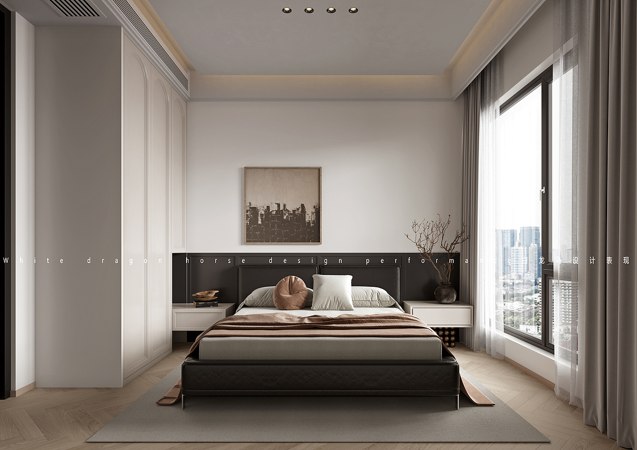 中古风格——白龙马效果图