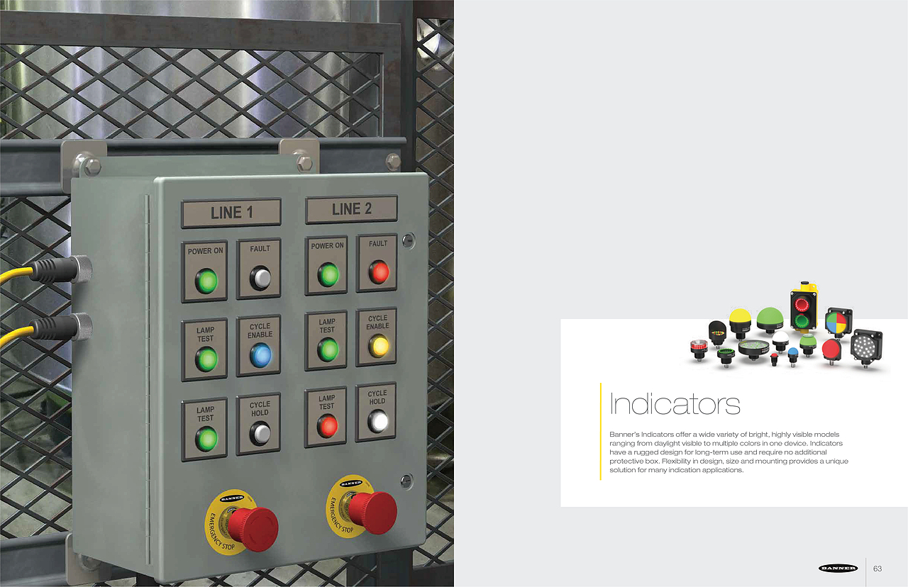 分享 · 美国BANNER照明和指示灯系列产品画册