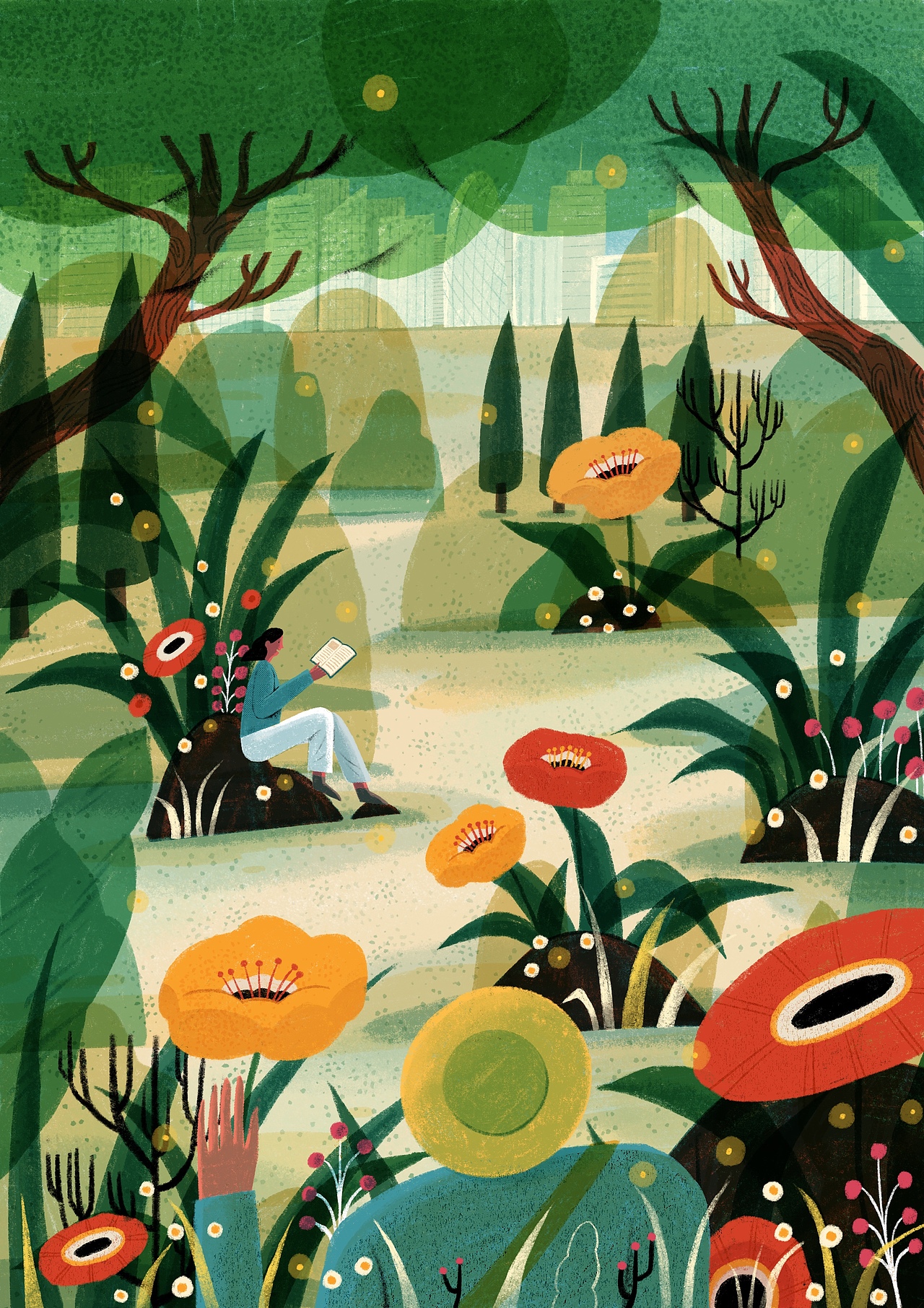 2023年-业余与插画-成长和生长（图ZMzYyMzAyNTQ0） - 创作习作 - 站酷设计师业余的Sylvia原创素材 - 站酷ZCOOL