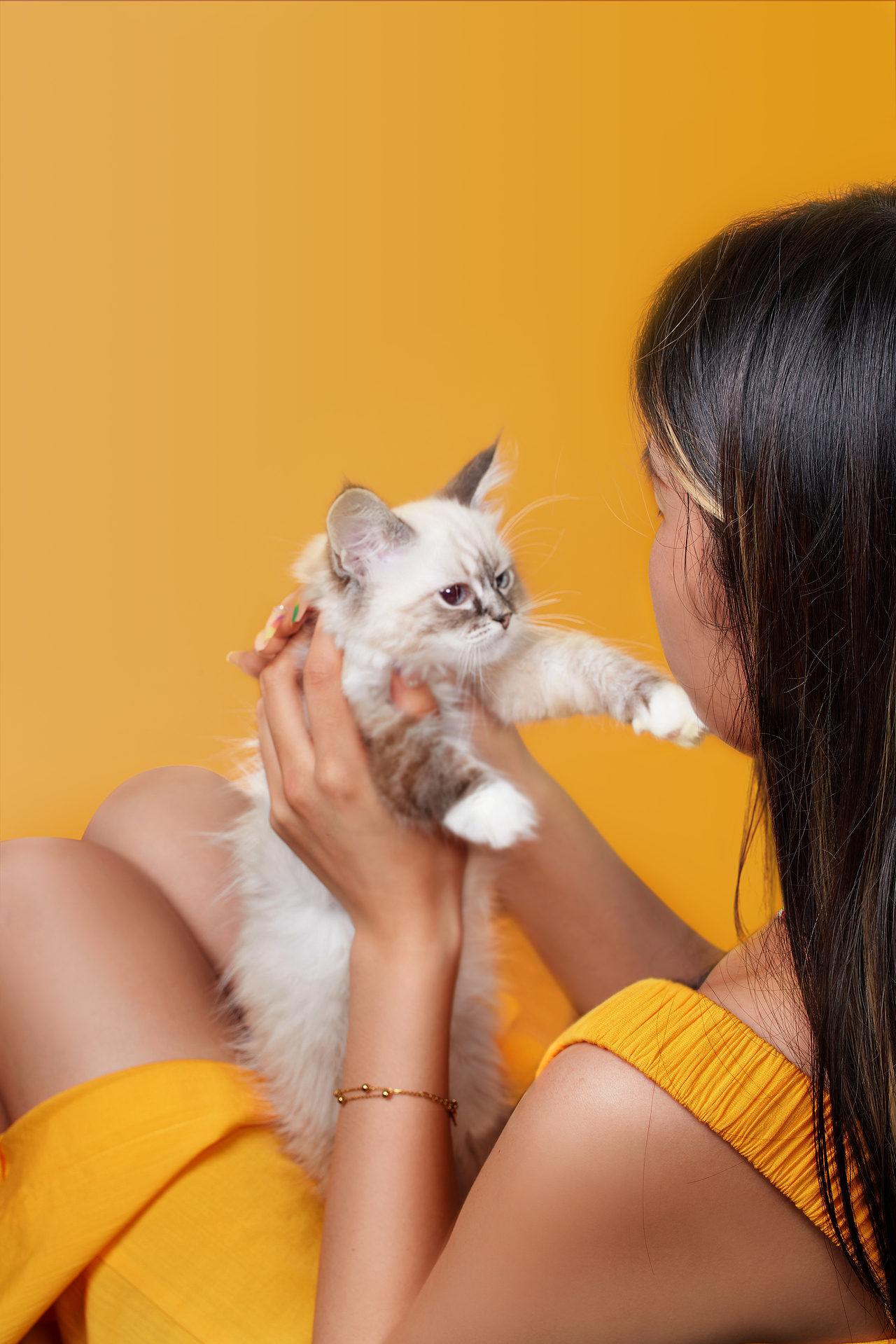 猫猫手机壳 With Model