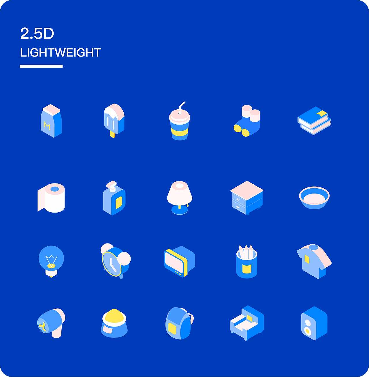 2.5D应用图标练习作品（图ZMzM1NDI5NDk2） - APP界面 - 站酷设计师谁不爱吃饭原创素材 - 站酷ZCOOL