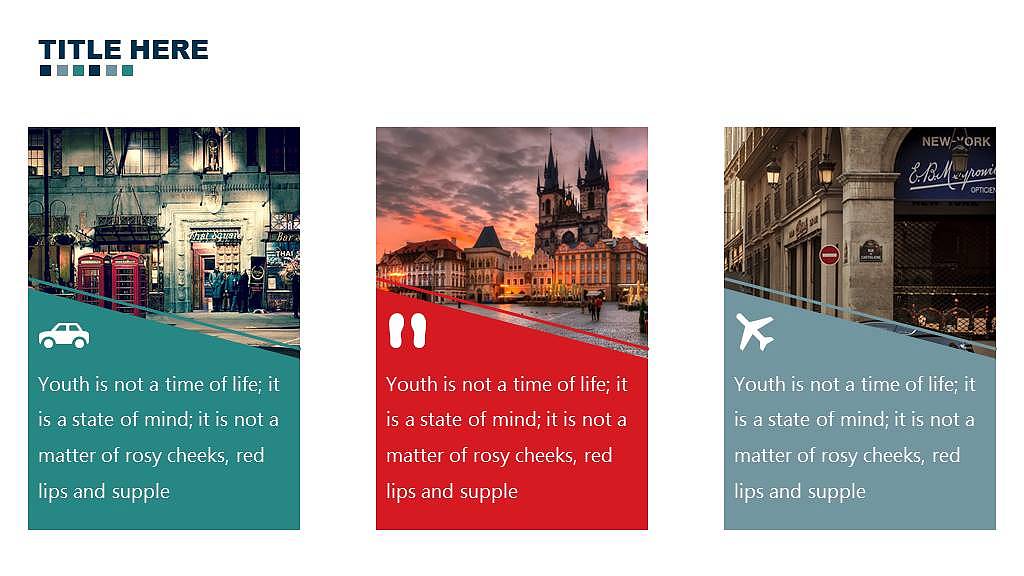 【深蓝青年】质感大气年终图文排版总结提报模板