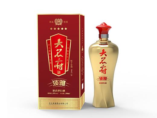 酒包装设计_酒瓶设计_白酒产品设计_滴溜酒业