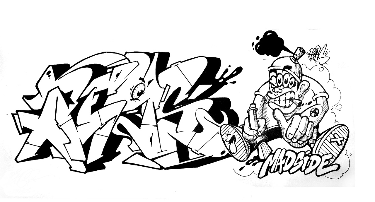 GRAFFITI SKETCH by ''PEMS'' 【涂鸦手稿】