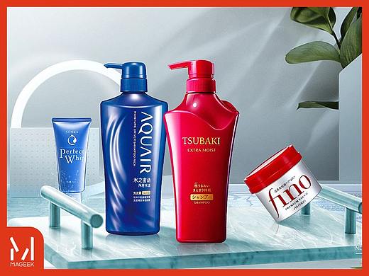 美琦客 X 京东资生堂个护自营旗舰店活动页面