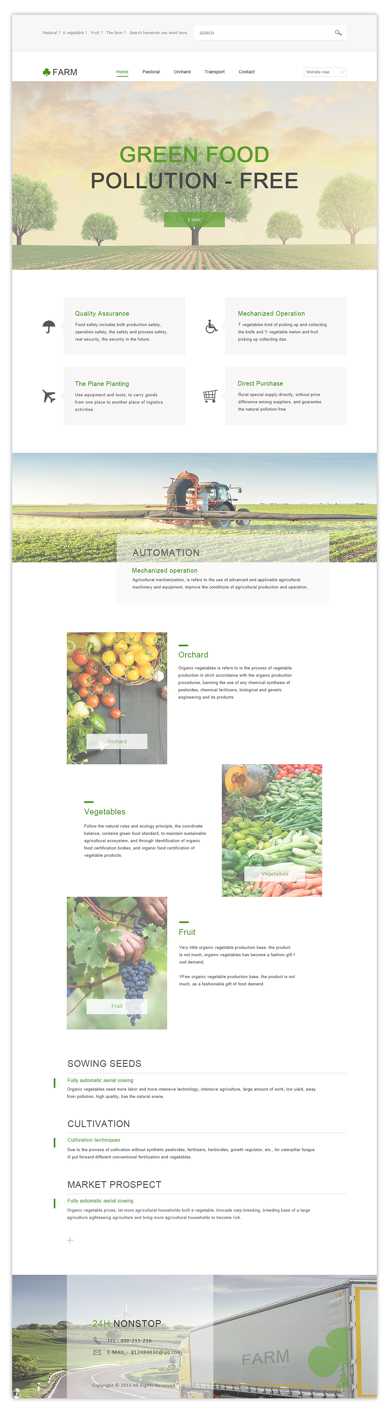 国外网页 / 绿色农场 / 旅行产品 / 科技（图ZODIwODQ0MjA=） - 企业官网 - 站酷设计师嘟嘟2010原创素材 - 站酷ZCOOL
