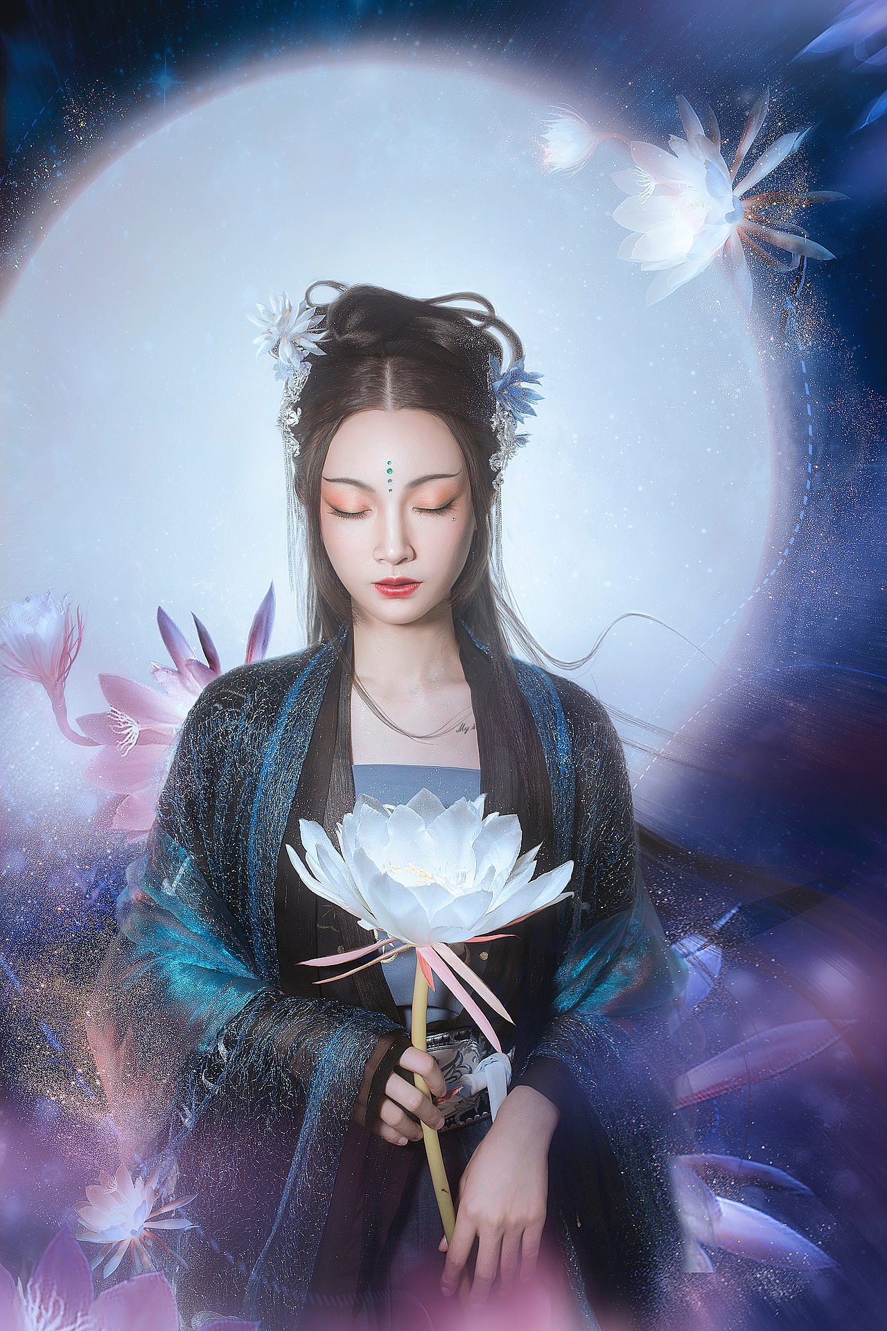 月之曇（圖ZMjMxMzM4Nzgw） - 人像攝影 - 站酷設(shè)計(jì)師候旬原創(chuàng)素材 - 站酷ZCOOL