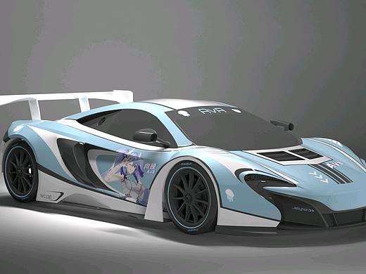 迈凯伦650S GT3向晚涂装版