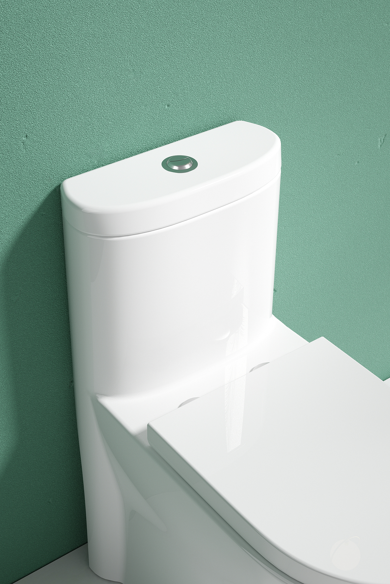 普通马桶产品渲染