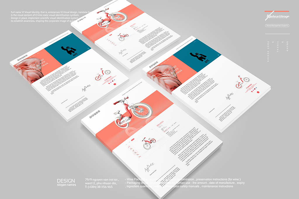 杭州步基童车有限公司PoQee品牌VIS识别系统-因心设计