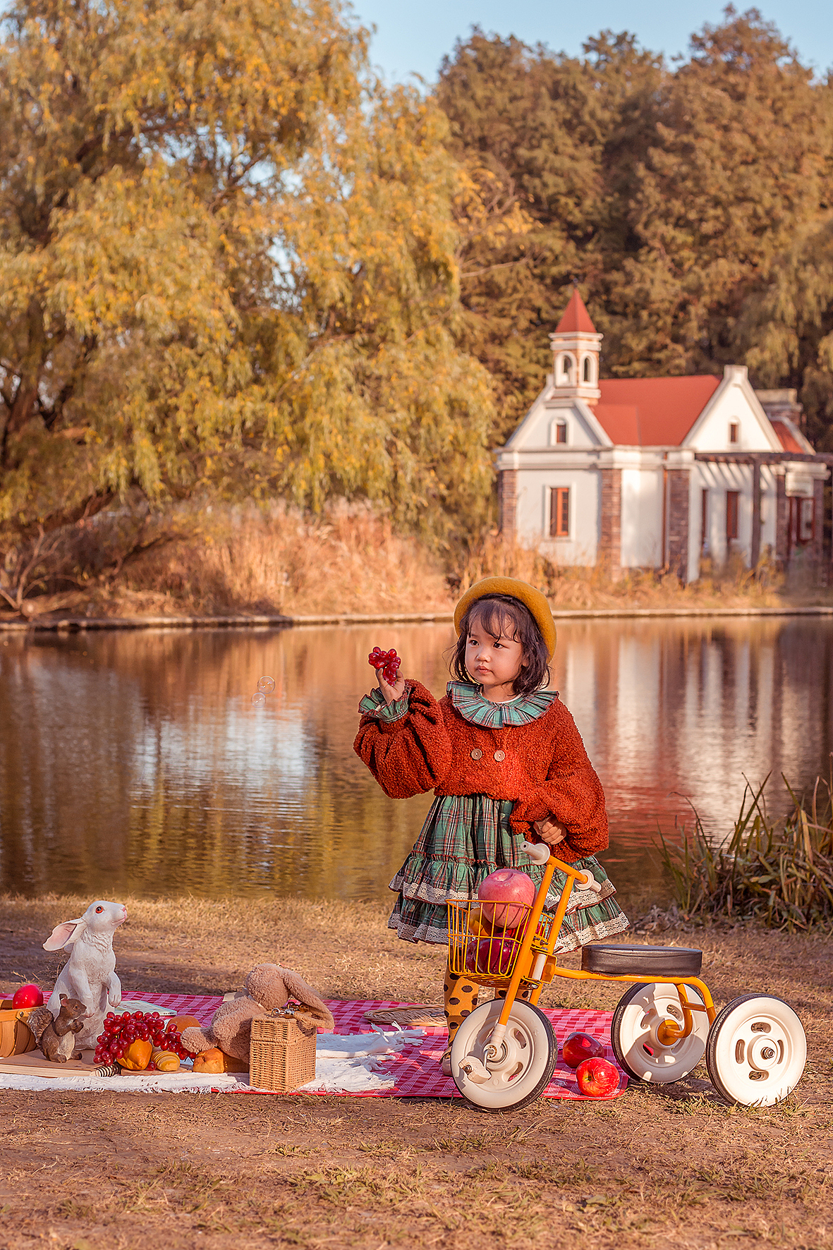 共青森林公园小姐妹的下午茶