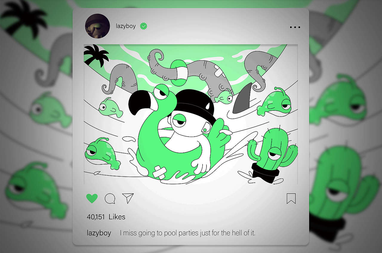 《LAZY BOY》个人IP作品集