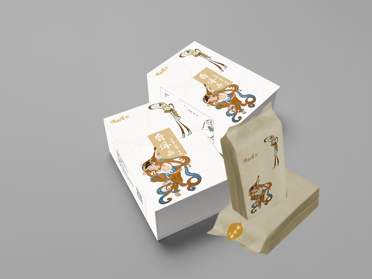 飞天系类普洱茶包装